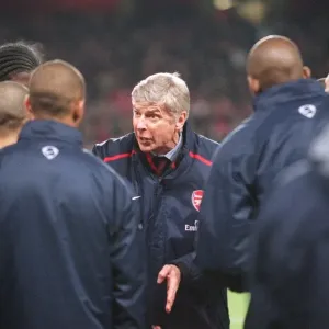 Arsene Wenger Inspirational Pep Talk: Arsenal Players Before Extra Time vs. Tottenham Hotspur (3:1), Carling Cup Semi-Final