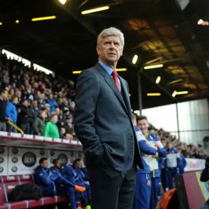 Arsene Wenger: Intense Focus at Burnley's Turf Moor (Premier League 2015) Arsene Wenger: Intense Focus at Burnley's Turf Moor (Premier League 2015)