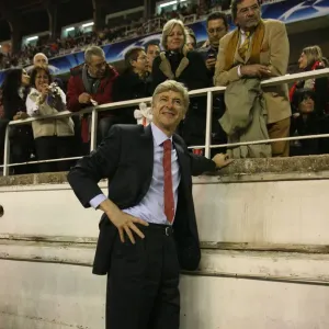 Arsene Wenger Leading Arsenal to a 3:1 Victory over Sevilla in the UEFA Champions League, 2007 Arsene Wenger Leading Arsenal to a 3:1 Victory over Sevilla in the UEFA Champions League, 2007