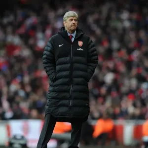 Arsene Wenger Leading Arsenal Against Reading, Premier League 2012-13