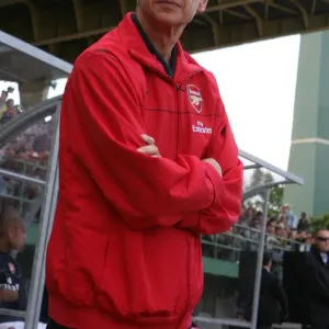 Arsene Wenger Leading Arsenal Against Szombathely, 2008 Arsene Wenger Leading Arsenal Against Szombathely, 2008