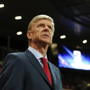 Arsene Wenger Leading Arsenal in the UEFA Champions League against Montpellier (2012)