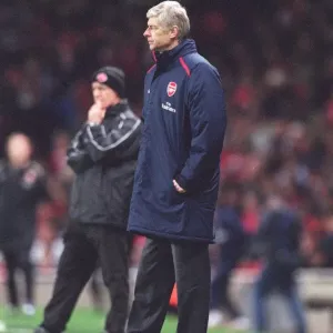 Arsene Wenger Leads Arsenal to 2-1 Victory over Manchester United at Emirates Stadium, FA Premiership (2007) Arsene Wenger Leads Arsenal to 2-1 Victory over Manchester United at Emirates Stadium, FA Premiership (2007)
