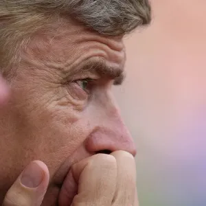 Print of Arsene Wenger at Emirates Cup, 2007 Print of Arsene Wenger at Emirates Cup, 2007