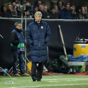 Arsene Wenger Leads Arsenal Against AC Milan in UEFA Champions League (2011-12) Arsene Wenger Leads Arsenal Against AC Milan in UEFA Champions League (2011-12)
