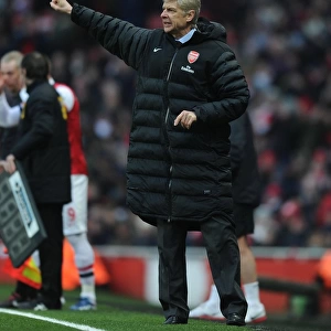 Arsene Wenger Leads Arsenal Against Aston Villa in the Premier League (2012-13)