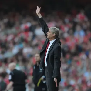 Arsene Wenger Leads Arsenal Against Aston Villa in Premier League, 2011-12