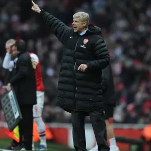 Arsene Wenger Leads Arsenal Against Aston Villa in Premier League Action