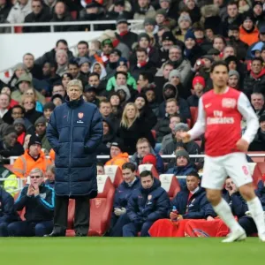 Arsene Wenger Leads Arsenal Against Blackburn Rovers in Premier League (2011-12)