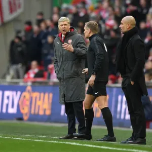 Arsene Wenger Leads Arsenal in Carabao Cup Final Against Manchester City Arsene Wenger Leads Arsenal in Carabao Cup Final Against Manchester City