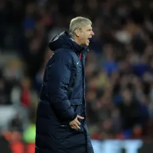 Arsene Wenger Leads Arsenal Against Cardiff City, 2013-14 Premier League