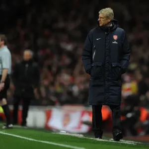 Arsene Wenger Leads Arsenal Against Chelsea in the Premier League, 2013-14