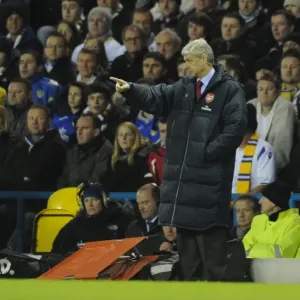 Arsene Wenger Leads Arsenal to FA Cup Victory over Leeds United (19/1/2011)