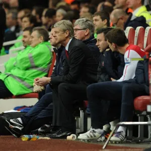 Arsene Wenger Leads Arsenal Against Fulham in the 2011-12 Premier League Arsene Wenger Leads Arsenal Against Fulham in the 2011-12 Premier League