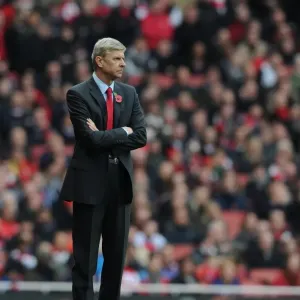 Arsene Wenger Leads Arsenal Against Fulham in Premier League, 2012