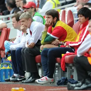 Arsene Wenger in Print, Arsenal v Liverpool 2011-2012