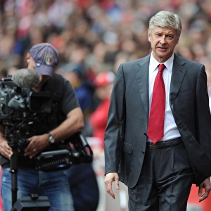 Arsene Wenger Leads Arsenal Against Manchester City, April 2012