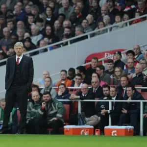 Arsene Wenger Leads Arsenal Against Manchester City, Premier League 2013/14