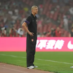 Arsene Wenger Leads Arsenal Against Manchester City in Beijing Pre-Season Clash (2012) Arsene Wenger Leads Arsenal Against Manchester City in Beijing Pre-Season Clash (2012)