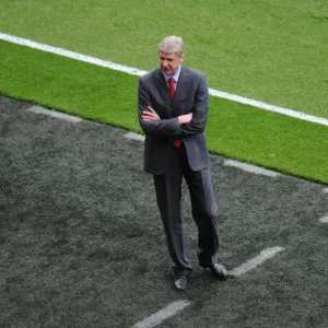 Arsene Wenger Leads Arsenal Against Manchester United, Premier League 2012-13 Arsene Wenger Leads Arsenal Against Manchester United, Premier League 2012-13