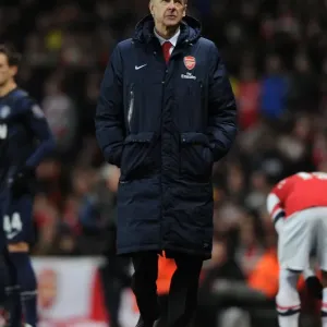 Arsene Wenger Leads Arsenal Against Manchester United, Premier League 2013-14