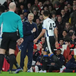 Arsene Wenger Leads Arsenal Against Newcastle United in Premier League Clash (2015-16)