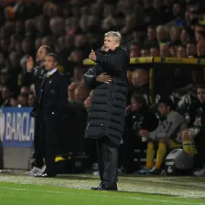Arsene Wenger Leads Arsenal Against Norwich City in the 2012-13 Premier League Arsene Wenger Leads Arsenal Against Norwich City in the 2012-13 Premier League