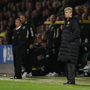 Arsene Wenger Leads Arsenal Against Norwich City, 2012-13 Premier League Arsene Wenger Leads Arsenal Against Norwich City, 2012-13 Premier League