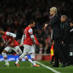 Arsene Wenger Leads Arsenal Against Southampton in Premier League (2013-14)