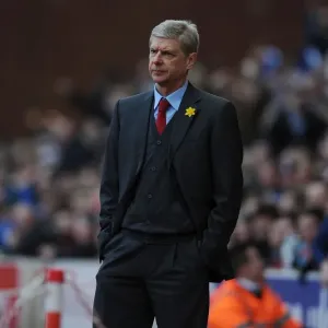 Arsene Wenger Leads Arsenal Against Stoke City in Premier League Clash