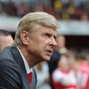 Arsene Wenger Leads Arsenal Against Stoke City in Premier League Showdown, 2013-14 Season Arsene Wenger Leads Arsenal Against Stoke City in Premier League Showdown, 2013-14 Season
