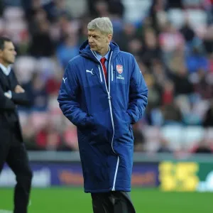 Arsene Wenger Leads Arsenal Against Sunderland in Premier League (2014)