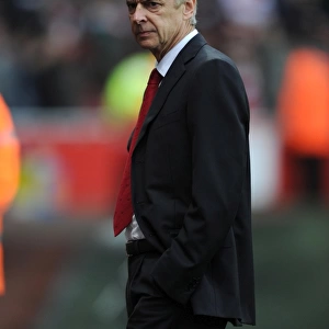 Arsene Wenger Leads Arsenal Against Swansea City (December 2012)