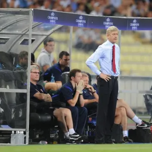 Arsene Wenger Leads Arsenal Against Udinese in UEFA Champions League Clash (August 2011) Arsene Wenger Leads Arsenal Against Udinese in UEFA Champions League Clash (August 2011)