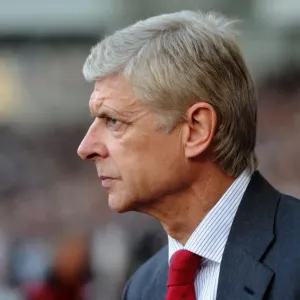 Arsene Wenger Leads Arsenal Against West Ham United, 2012-13 Premier League Arsene Wenger Leads Arsenal Against West Ham United, 2012-13 Premier League