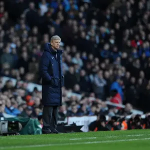 Arsene Wenger Leads Arsenal Against West Ham United in Premier League Clash (2013-14)