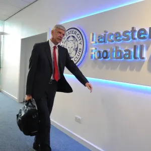 Arsene Wenger at Leicester City: Premier League Showdown 2015/16 (Arsenal vs. Leicester City) Arsene Wenger at Leicester City: Premier League Showdown 2015/16 (Arsenal vs. Leicester City)