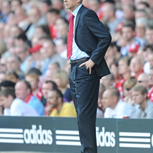Arsene Wenger at Liverpool's Anfield: 1-1 Barclays Premier League Stalemate, 2010