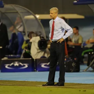Arsene Wenger at Maksimir Stadium: Arsenal vs Dinamo Zagreb, UEFA Champions League 2015-16