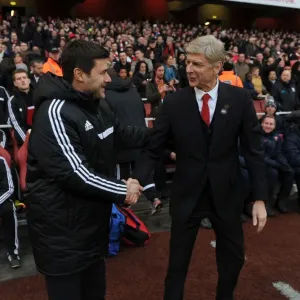 Arsene Wenger and Mauricio Pochettino: A Pre-Match Encounter (Arsenal vs. Southampton, 2013-14)