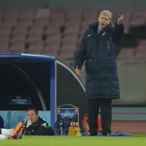 Arsene Wenger at Napoli: Arsenal FC in the UEFA Champions League, 2013 Arsene Wenger at Napoli: Arsenal FC in the UEFA Champions League, 2013