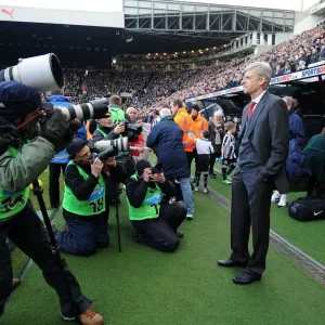 Arsene Wenger at Newcastle United: Arsenal Manager, Premier League 2013-14 Arsene Wenger at Newcastle United: Arsenal Manager, Premier League 2013-14