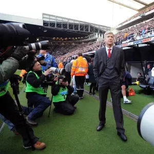 Arsene Wenger at Newcastle United: Arsenal Manager, Premier League 2013-14 Arsene Wenger at Newcastle United: Arsenal Manager, Premier League 2013-14