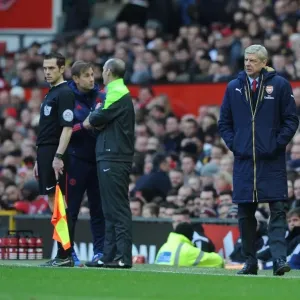 Arsene Wenger at Old Trafford: Clash of Titans - Manchester United vs. Arsenal, Premier League 2015/16 Arsene Wenger at Old Trafford: Clash of Titans - Manchester United vs. Arsenal, Premier League 2015/16
