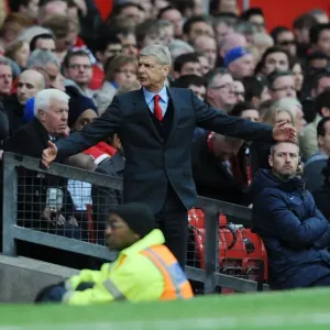 Arsene Wenger at Old Trafford: A Premier League Battle between Arsenal and Manchester United (2014-15) Arsene Wenger at Old Trafford: A Premier League Battle between Arsenal and Manchester United (2014-15)