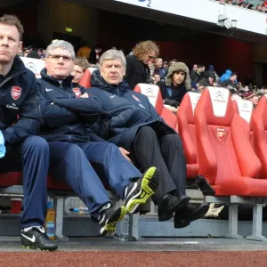 Arsene Wenger, Pat Rice, and Colin Lewin: Arsenal's Triumvirate Celebrate 2:1 FA Cup Victory over Huddersfield Town