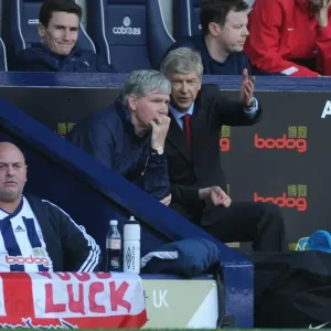 Arsene Wenger and Pat Rice Lead Arsenal Against West Bromwich Albion in 2011-12 Premier League Arsene Wenger and Pat Rice Lead Arsenal Against West Bromwich Albion in 2011-12 Premier League