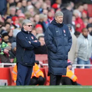 Arsene Wenger and Pat Rice: Leading Arsenal to FA Cup Triumph (2:1 vs Huddersfield, 2011)
