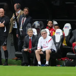Arsene Wenger and Pat Rice: Leading Arsenal at Newcastle United (2011-12) Arsene Wenger and Pat Rice: Leading Arsenal at Newcastle United (2011-12)