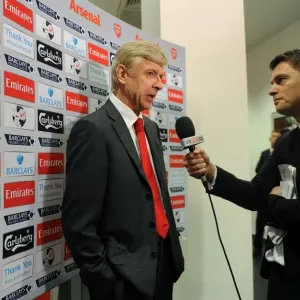 Arsene Wenger Pre-Match Interview: Arsenal 3:1 Stoke City, Barclays Premier League, Emirages Stadium (2013-14) Arsene Wenger Pre-Match Interview: Arsenal 3:1 Stoke City, Barclays Premier League, Emirages Stadium (2013-14)